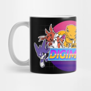 Digital monsters world Mug